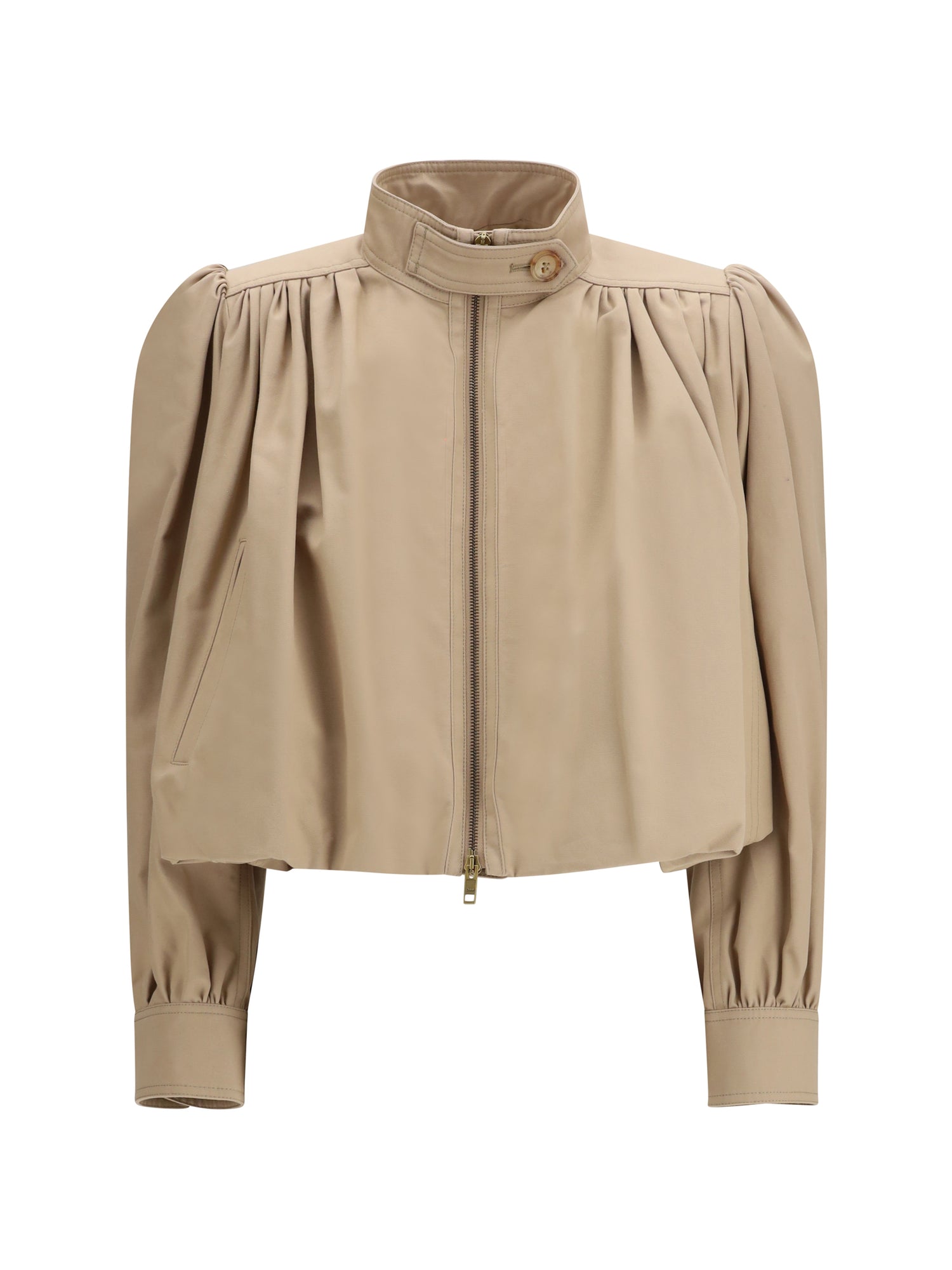 CHLOÉ 40 boule gathered jacket