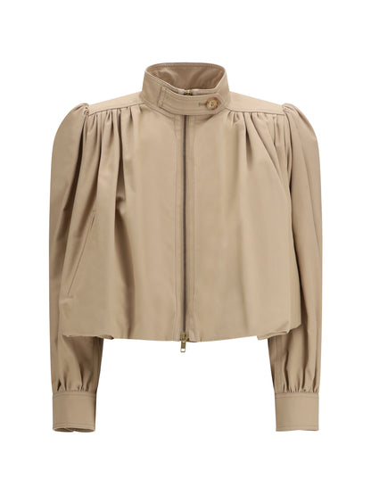 CHLOÉ 40 boule gathered jacket