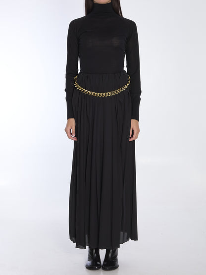 BALENCIAGA 36 pleated skirt
