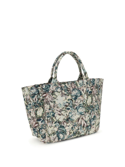 GANNI OS tapestry xxl tote bag