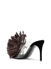 ALAIA 36 asymmetrical stiletto sandals