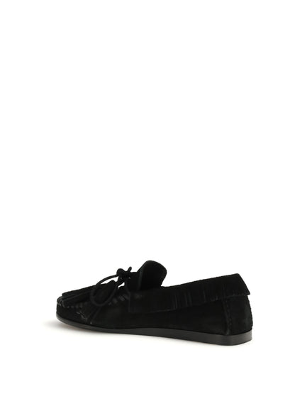 ISABEL MARANT 36 suede fitza loafers 