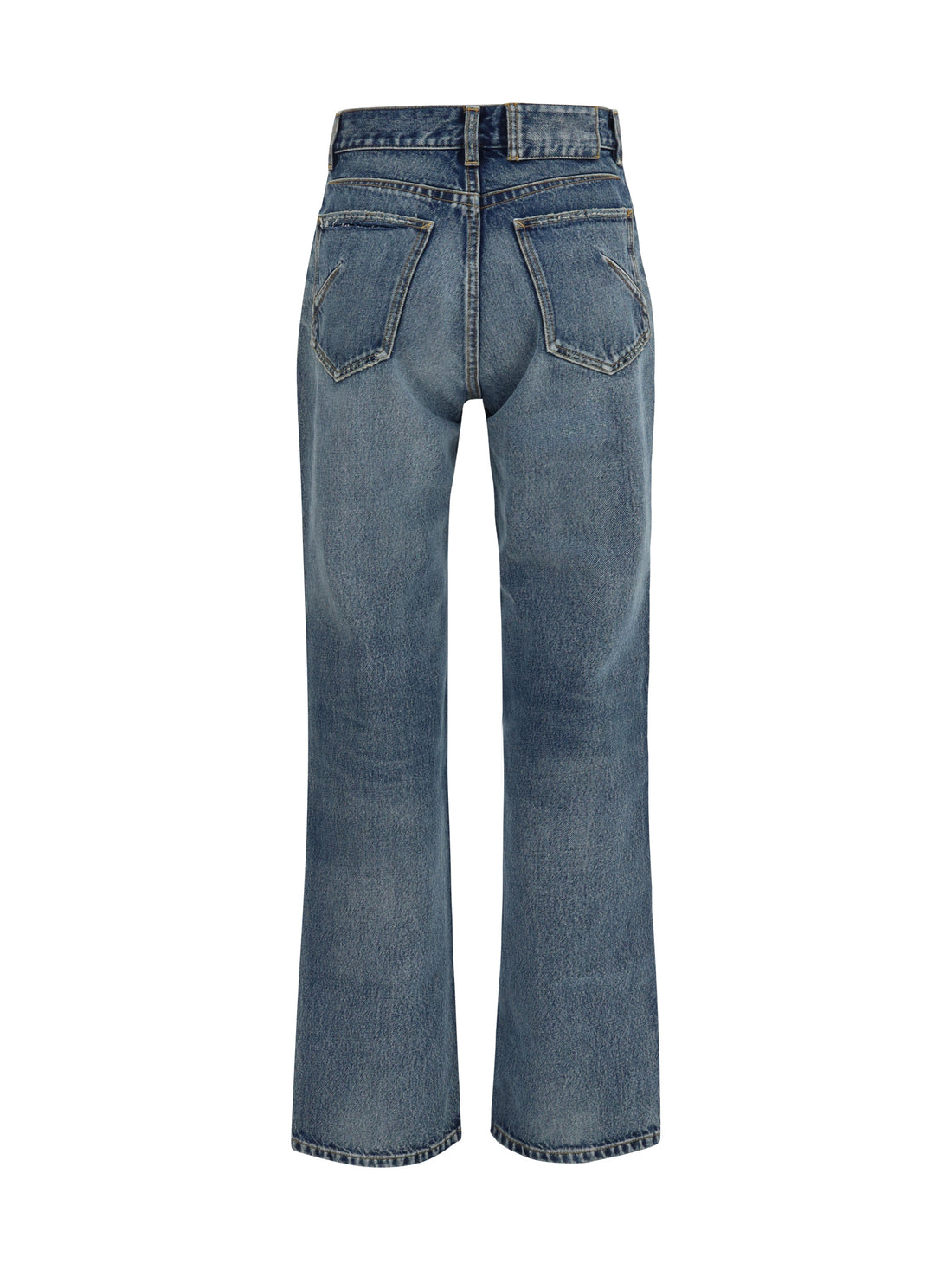 ALAIA 28 straight-leg denim jeans