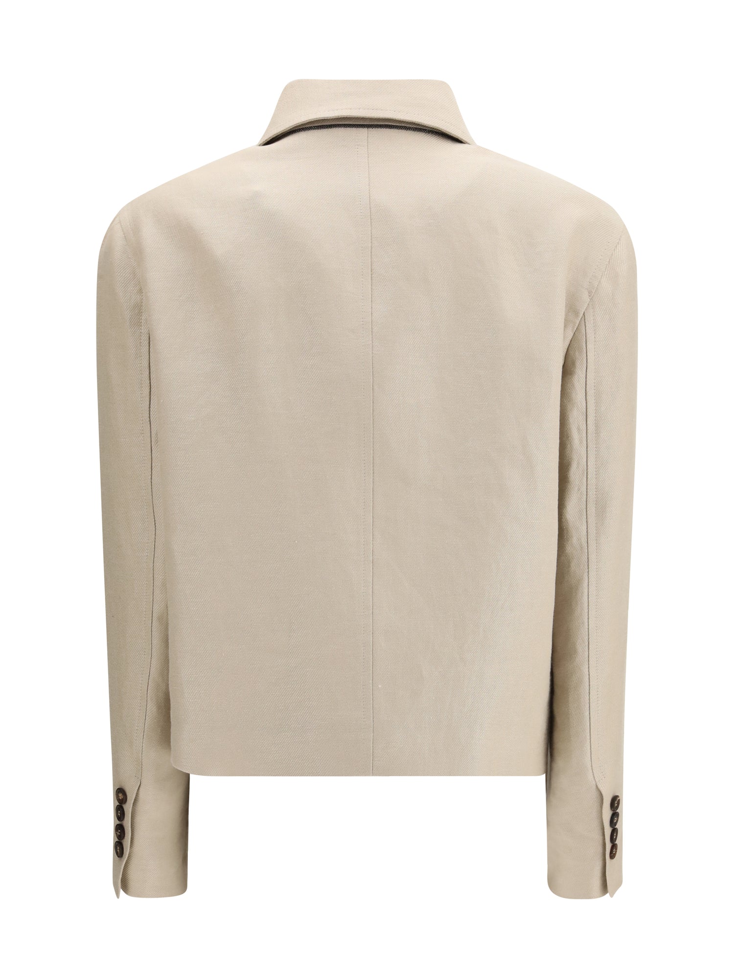 BRUNELLO CUCINELLI 40 linen jacket 