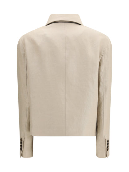 BRUNELLO CUCINELLI 40 linen jacket 