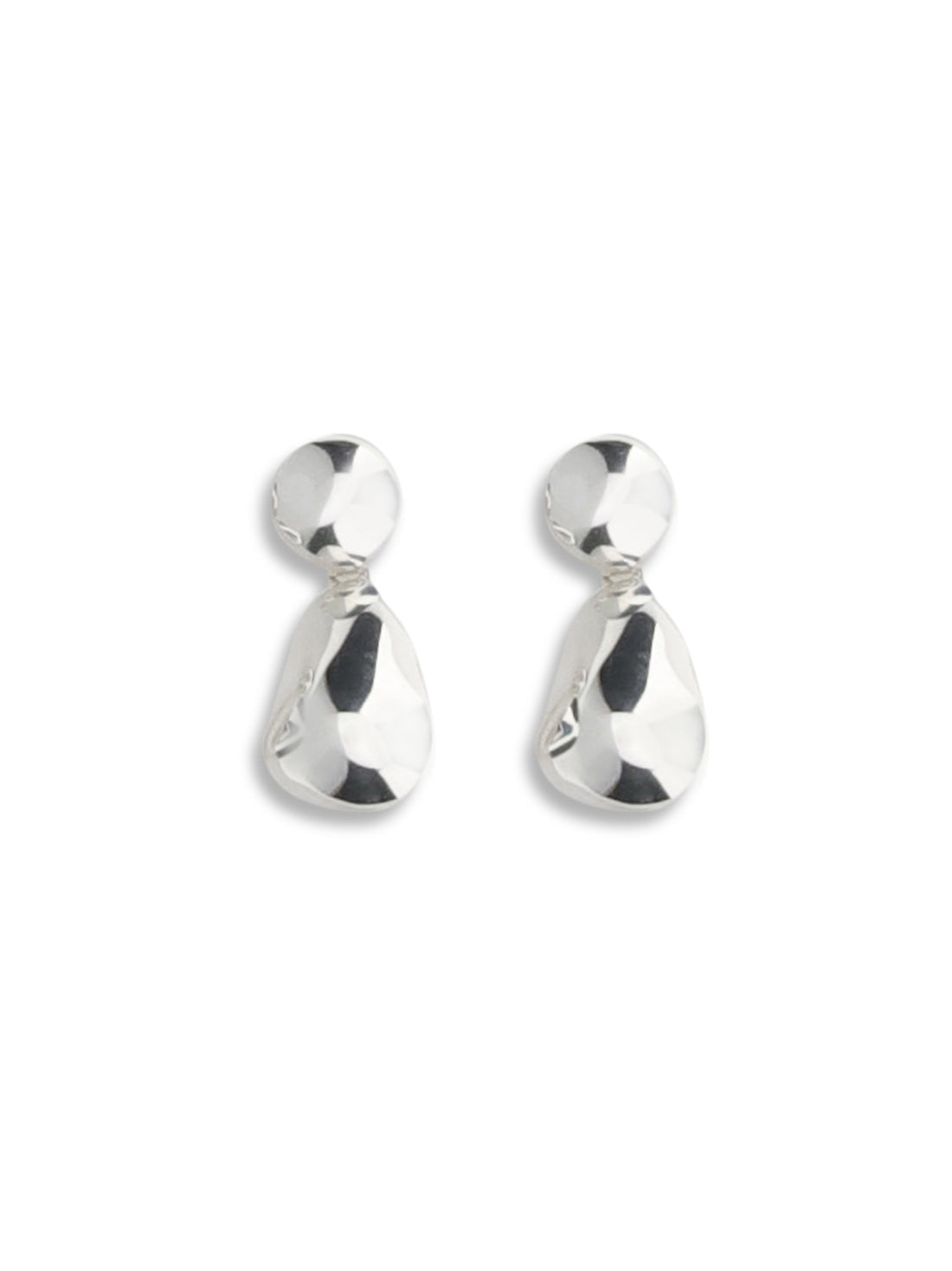 PHOEBE PHILO OS double sphere earrings