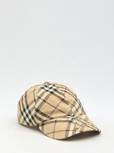 BURBERRY S check cap