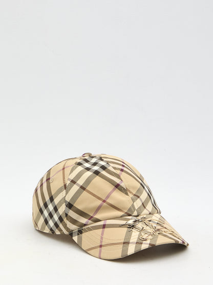 BURBERRY S check cap