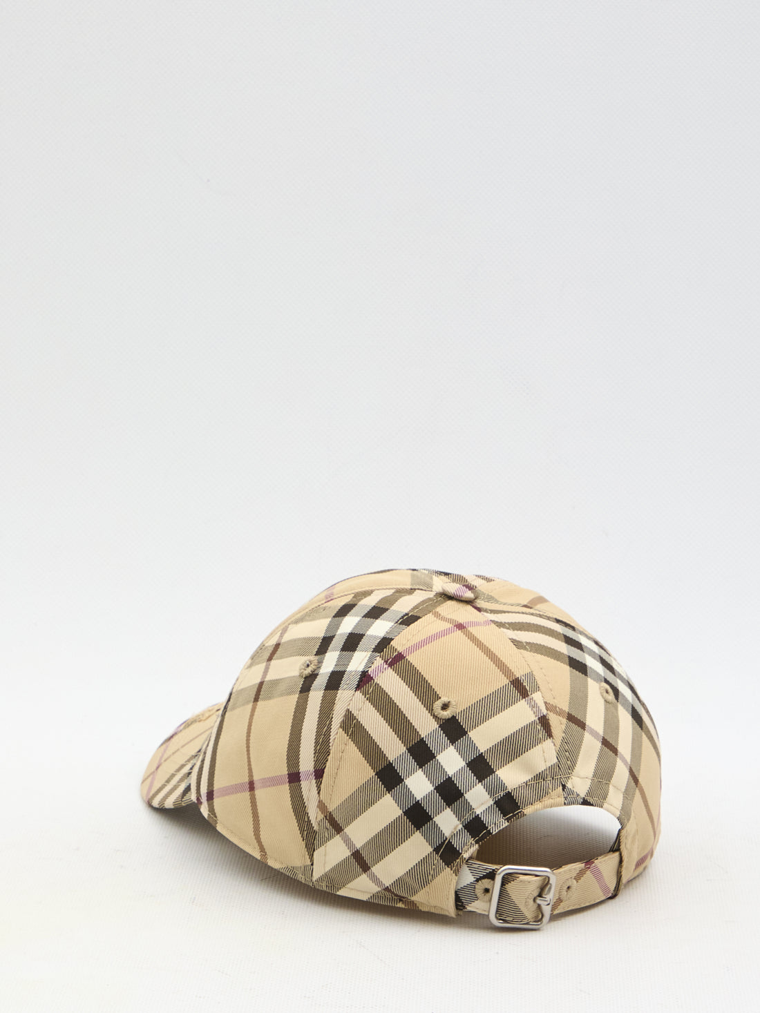 BURBERRY S check cap