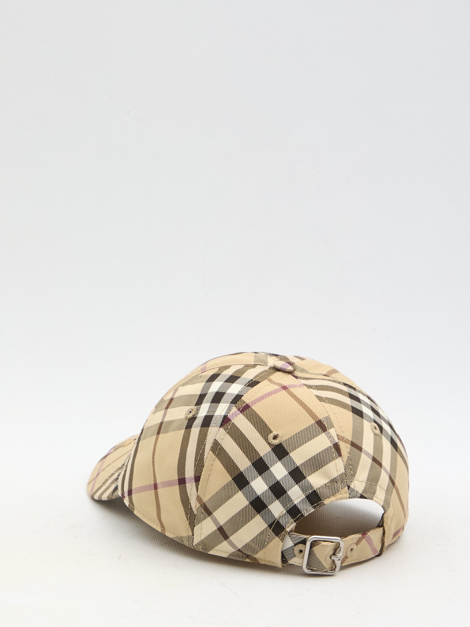BURBERRY S check cap