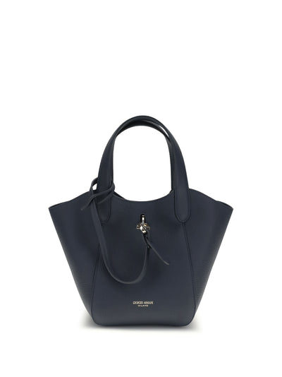 small leather handbag