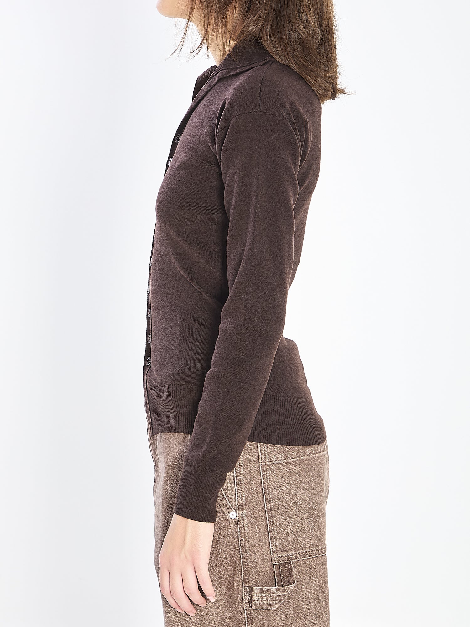 LEMAIRE M buttoned fitted cardigan 