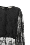 the zimmermann valiant lace caped top explores a sophisticated play of proportio
