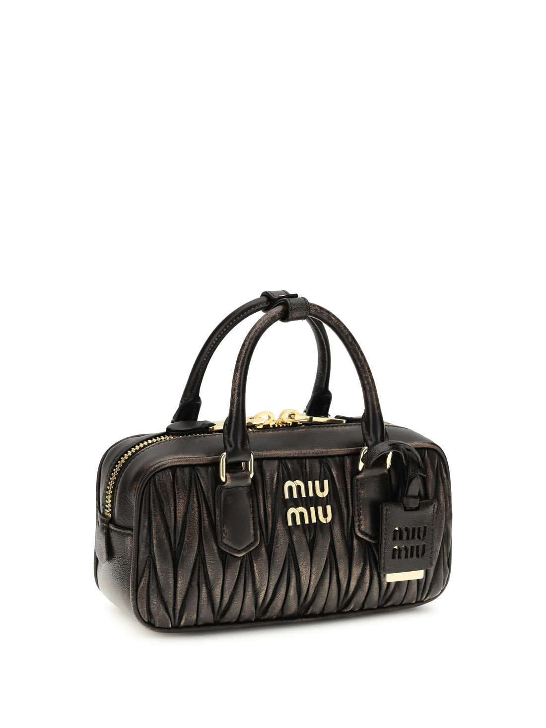MIU MIU OS arcadie handbag in quilted nappa leather