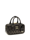 arcadie handbag in quilted nappa leather