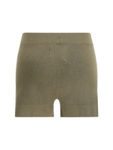 EXTREME CASHMERE OS rib-knit shorts n°450 bummy