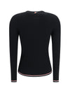 ribbed merino wool cardigan