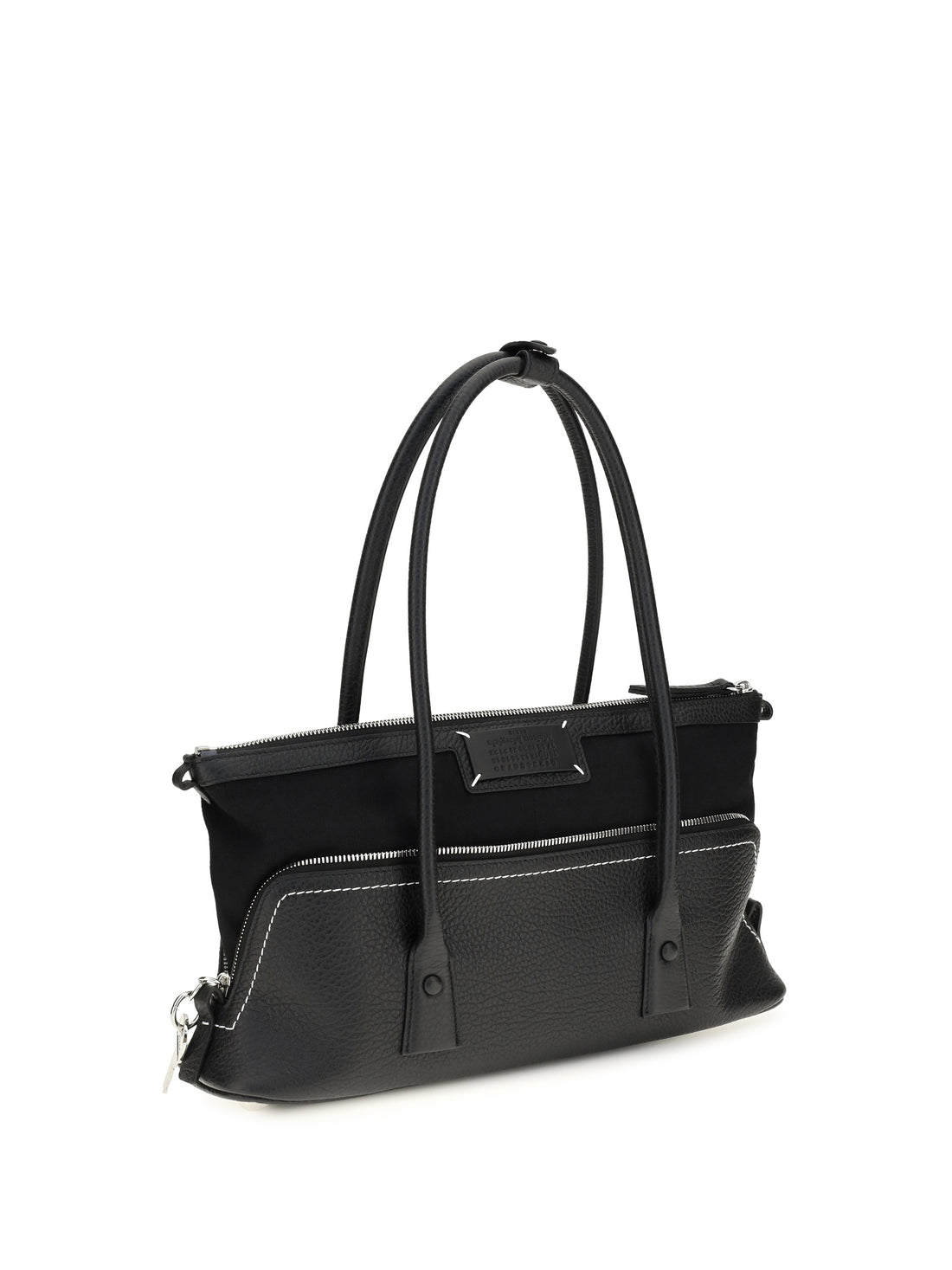 MARGIELA OS 5ac shoulder bag in leather with logo