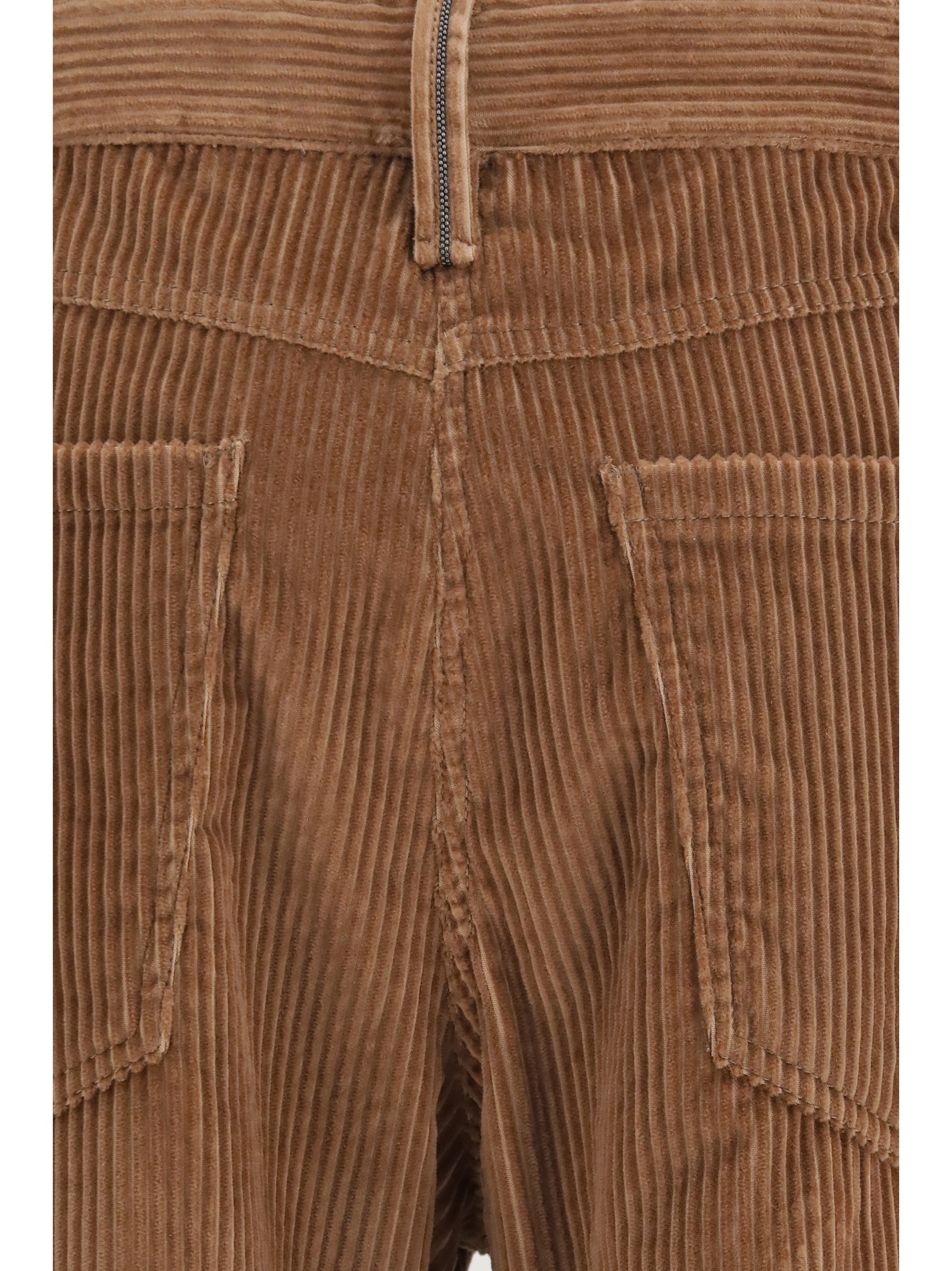 straight velvet pants