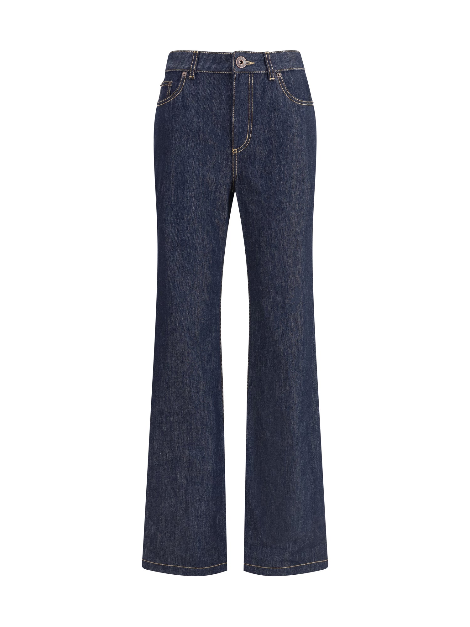 ALEXANDER MCQUEEN 26 denim jeans feature a straight leg