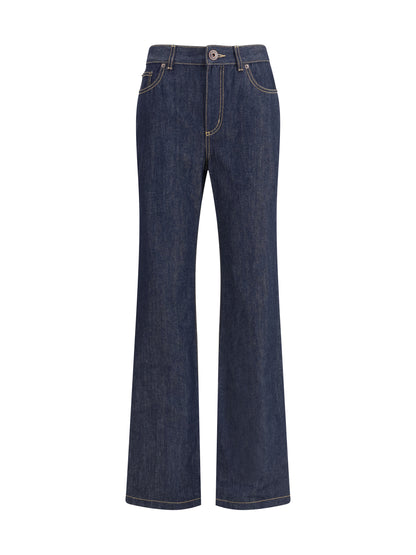ALEXANDER MCQUEEN 26 denim jeans feature a straight leg