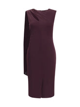 TOM FORD 40 jersey midi dress with scarf