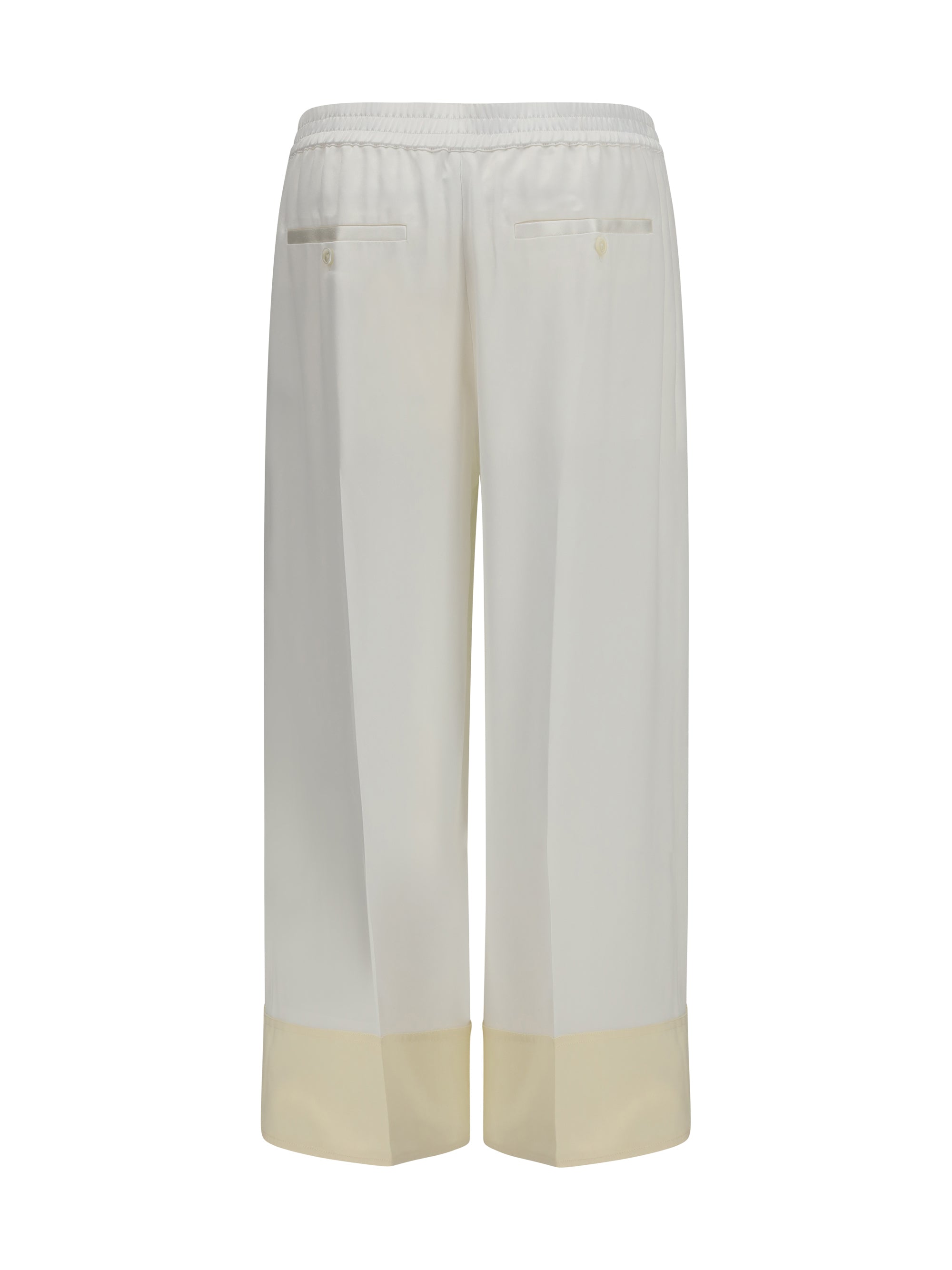 drawstring satin pants