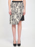 EMANUEL UNGARO 40 animalier print skirt