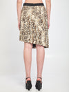 animalier print skirt