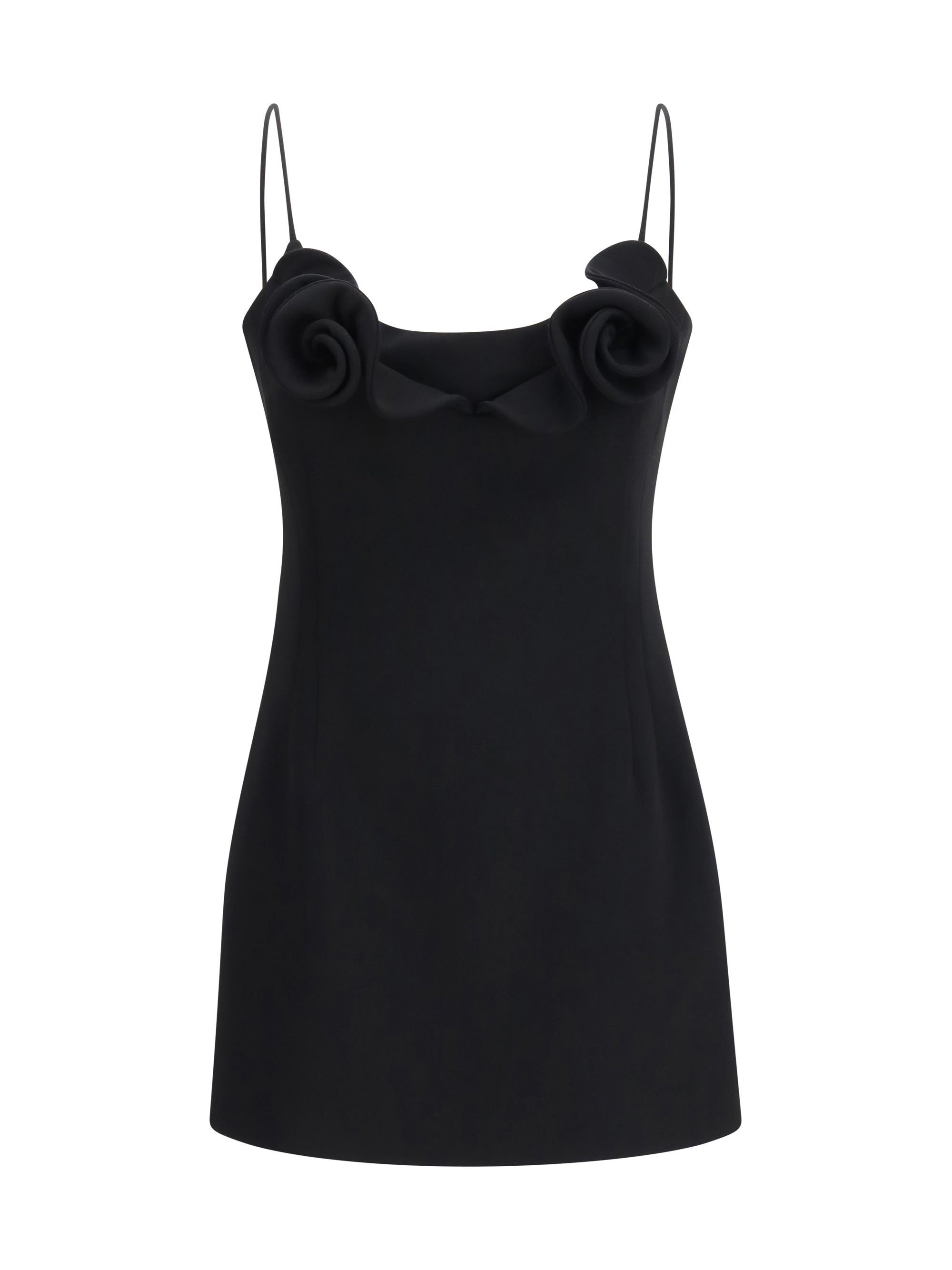 short wool-blend dress