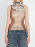 JEAN PAUL GAULTIER M fire tank top 