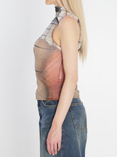 JEAN PAUL GAULTIER M fire tank top 