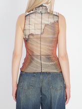 JEAN PAUL GAULTIER M fire tank top 