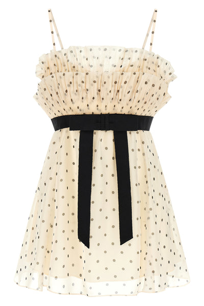 the zimmermann top defines a romantic silhouette through meticulous sartorial co