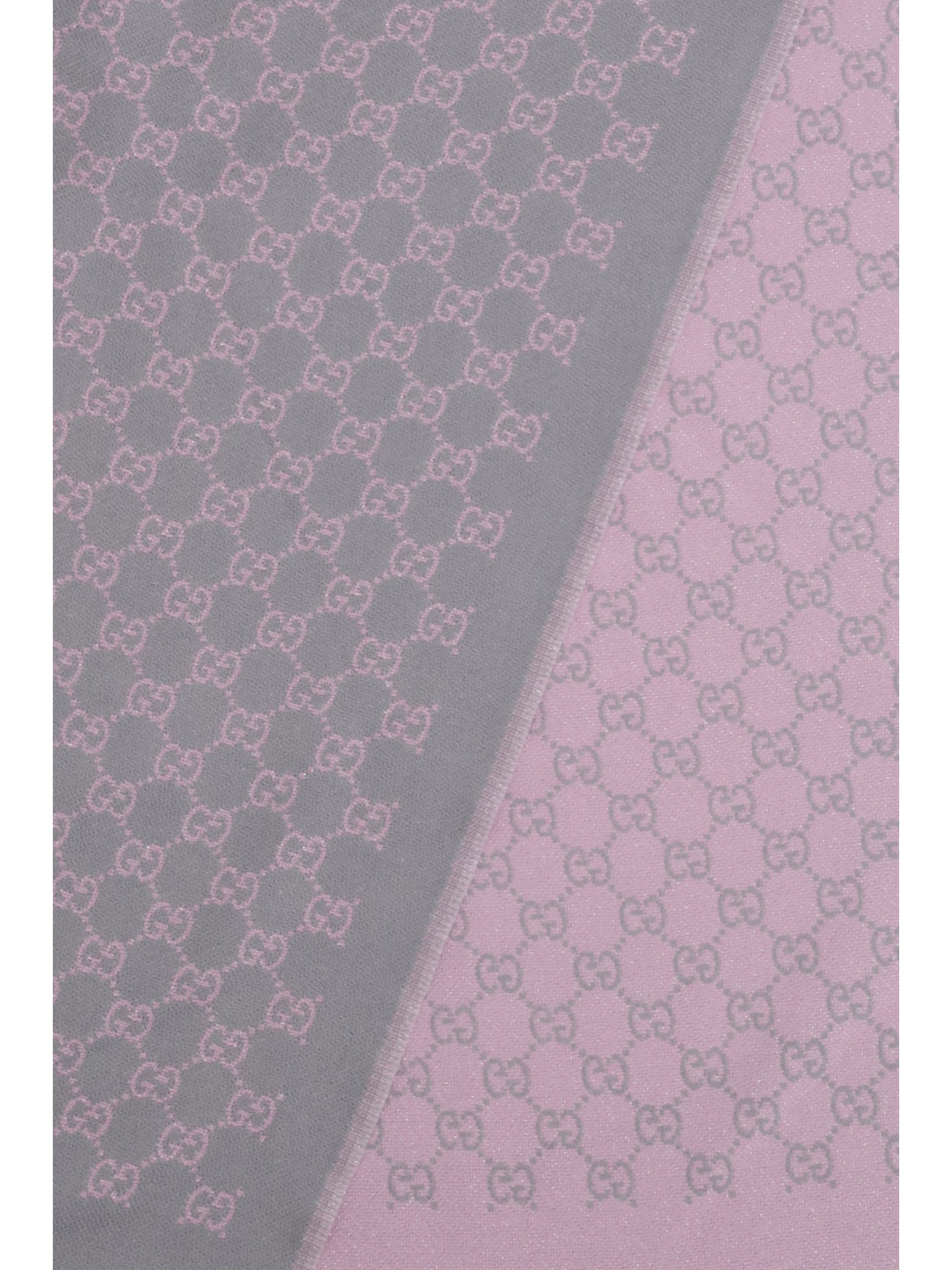 miss stenny gg monogram wool scarf