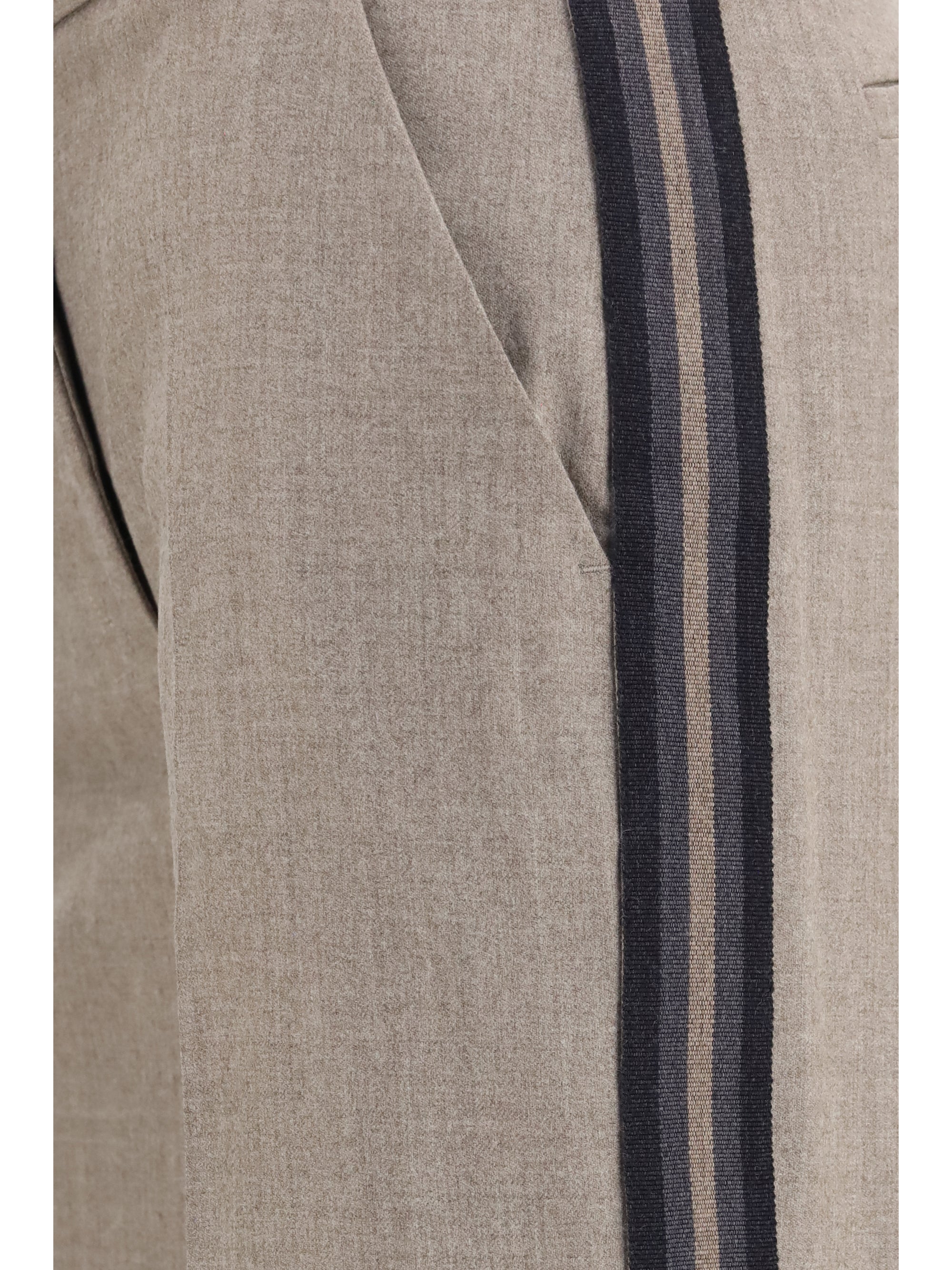 virgin wool pants