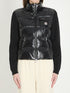 MONCLER S padded wool cardigan