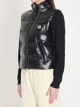 MONCLER S padded wool cardigan