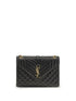 SAINT LAURENT OS envelope medium shoulder bag