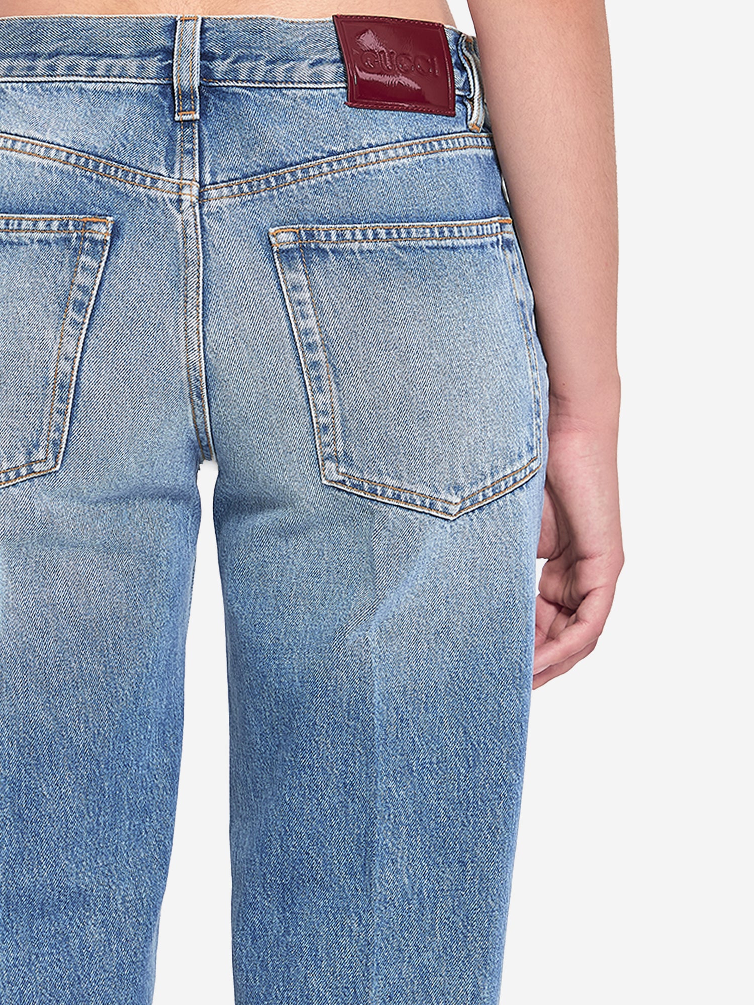 GUCCI 25 straight-cut jeans