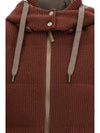hooded down vest