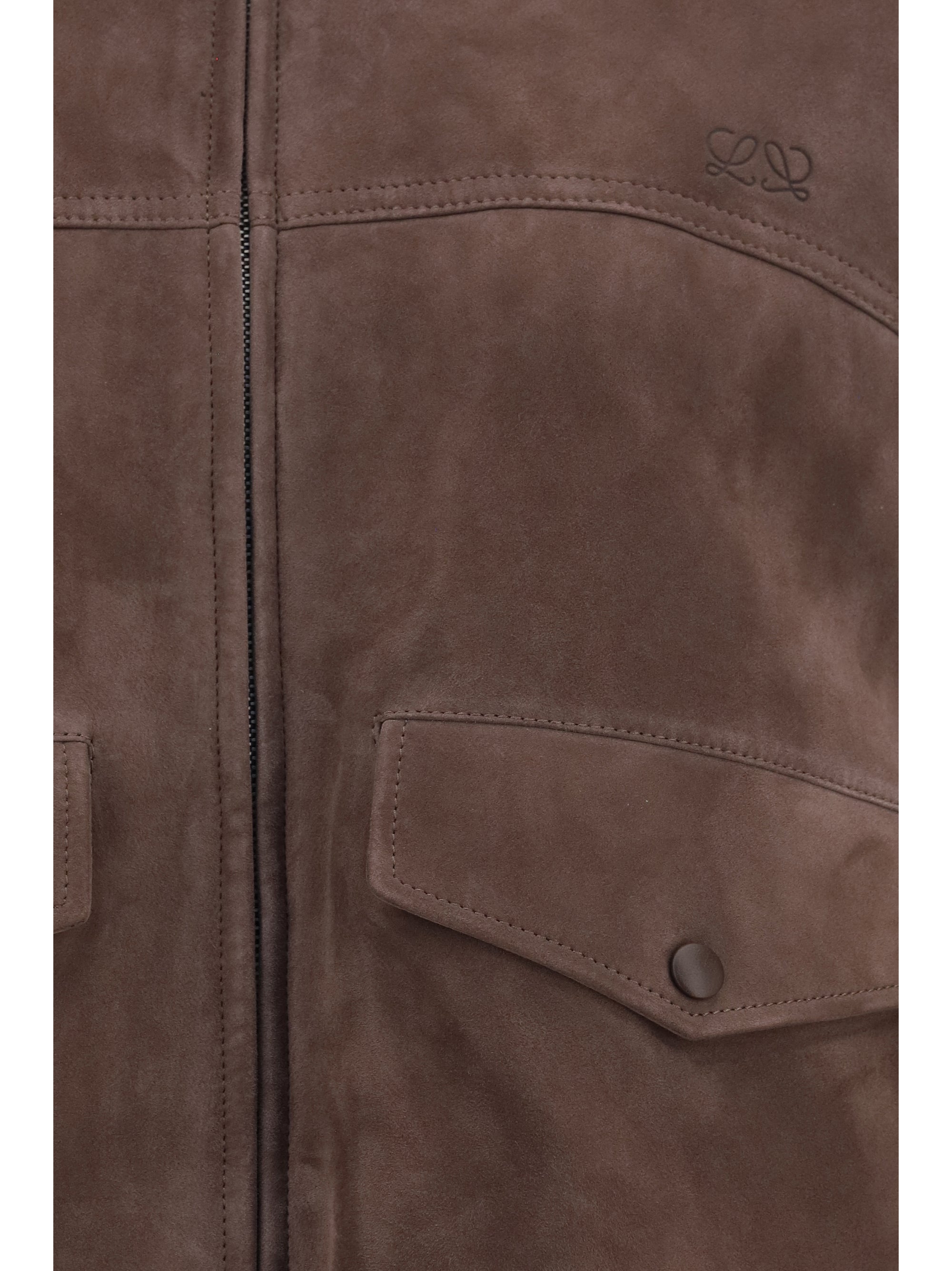 suede goat leather jacket