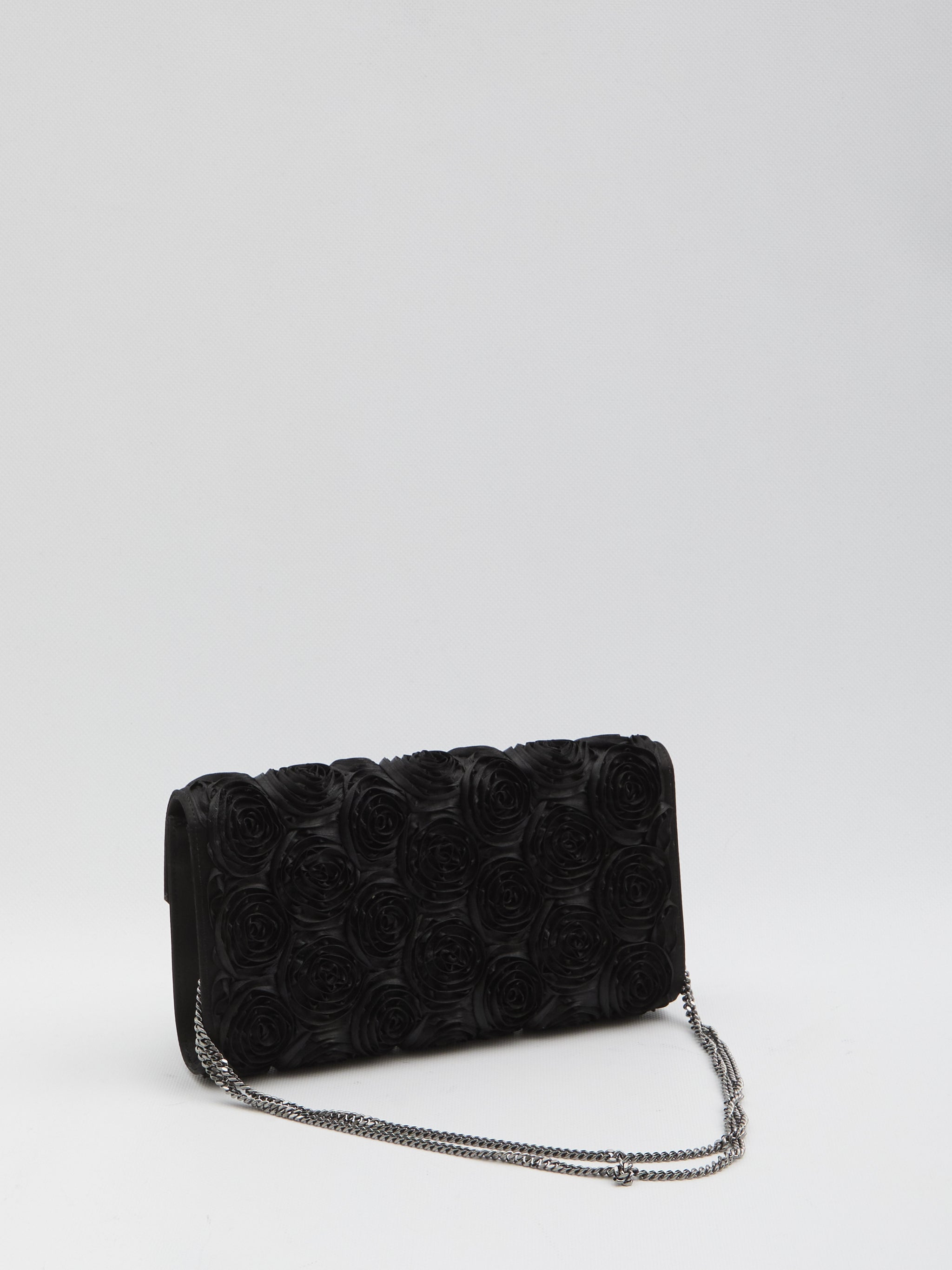 envelope flap flower buckle clutch