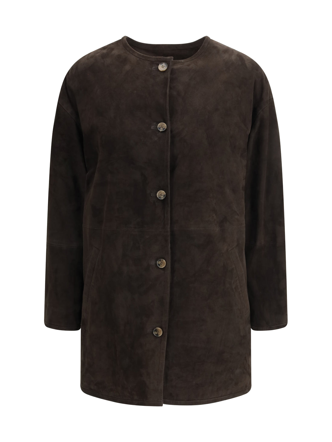 LOULOU DE SAISON 36 waren suede coat