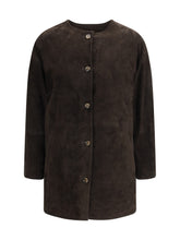 LOULOU DE SAISON 36 waren suede coat