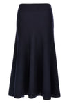 mayu full wool midi skirt