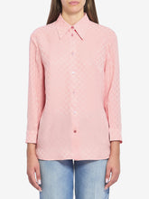 GUCCI 42 gg jacquard silk shirt