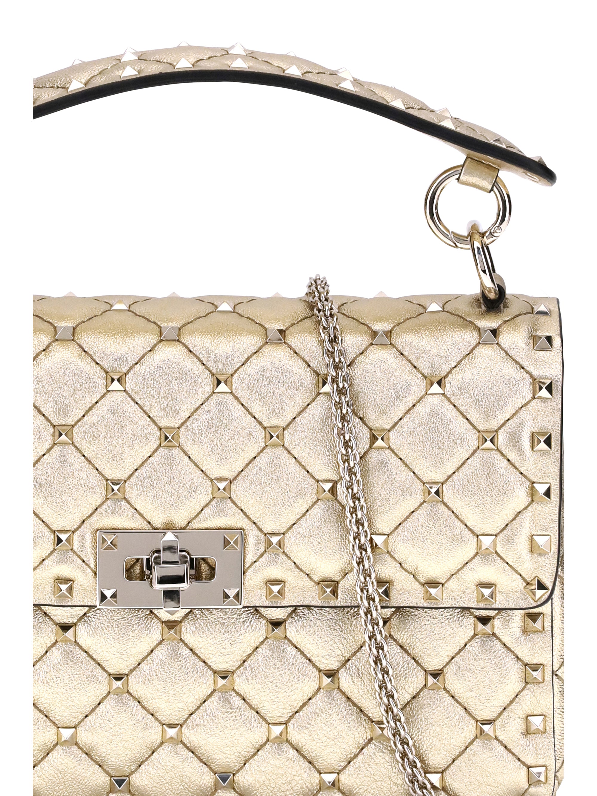 medium rockstud spike shoulder bag
