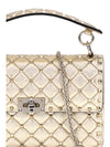 medium rockstud spike shoulder bag