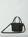 mini leather shopping bag